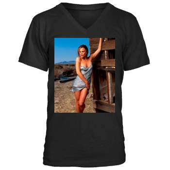 Jennifer Garner Men's V-Neck T-Shirt