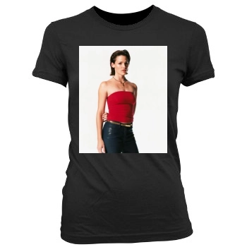 Jennifer Garner Women's Junior Cut Crewneck T-Shirt