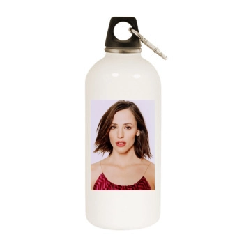 Jennifer Garner White Water Bottle With Carabiner