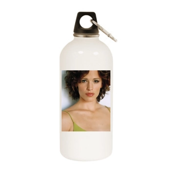 Jennifer Garner White Water Bottle With Carabiner