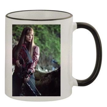 Jennifer Garner 11oz Colored Rim & Handle Mug