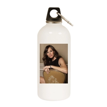 Jennifer Garner White Water Bottle With Carabiner