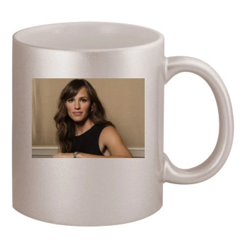 Jennifer Garner 11oz Metallic Silver Mug