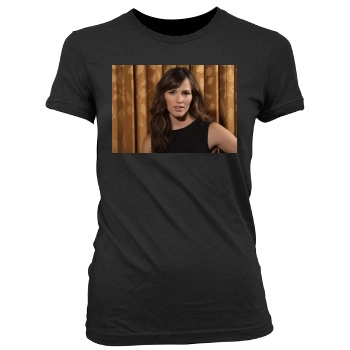 Jennifer Garner Women's Junior Cut Crewneck T-Shirt