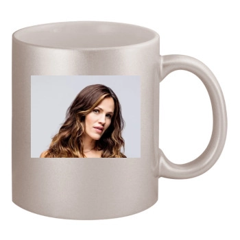 Jennifer Garner 11oz Metallic Silver Mug