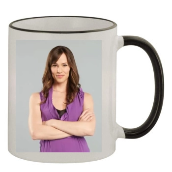 Jennifer Garner 11oz Colored Rim & Handle Mug