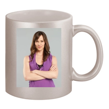 Jennifer Garner 11oz Metallic Silver Mug