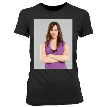 Jennifer Garner Women's Junior Cut Crewneck T-Shirt