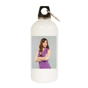 Jennifer Garner White Water Bottle With Carabiner