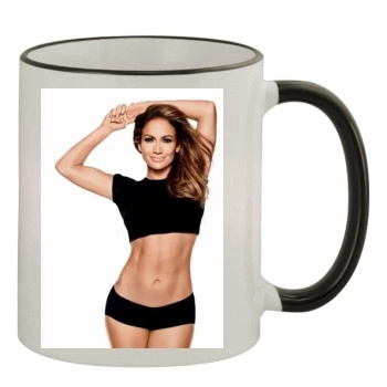 Jennifer Lopez 11oz Colored Rim & Handle Mug