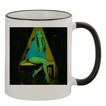 Jennifer Lopez 11oz Colored Rim & Handle Mug