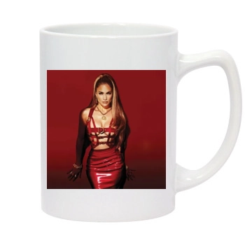 Jennifer Lopez 14oz White Statesman Mug