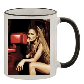 Jennifer Lopez 11oz Colored Rim & Handle Mug