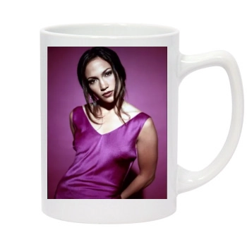 Jennifer Lopez 14oz White Statesman Mug