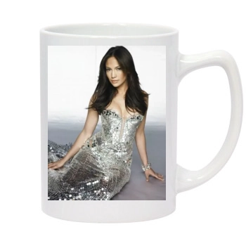 Jennifer Lopez 14oz White Statesman Mug