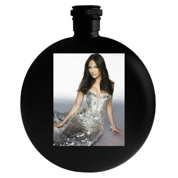 Jennifer Lopez Round Flask