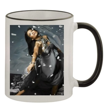 Jennifer Lopez 11oz Colored Rim & Handle Mug