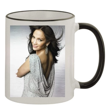 Jennifer Lopez 11oz Colored Rim & Handle Mug