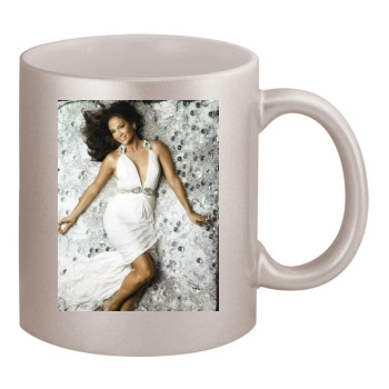 Jennifer Lopez 11oz Metallic Silver Mug