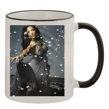 Jennifer Lopez 11oz Colored Rim & Handle Mug