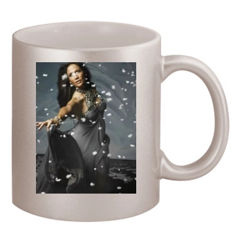 Jennifer Lopez 11oz Metallic Silver Mug