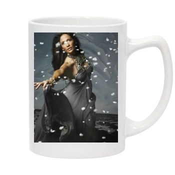 Jennifer Lopez 14oz White Statesman Mug