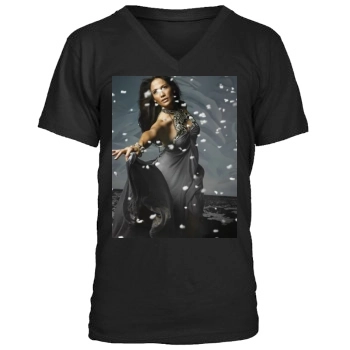 Jennifer Lopez Men's V-Neck T-Shirt