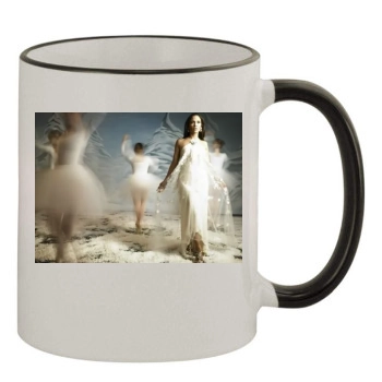 Jennifer Lopez 11oz Colored Rim & Handle Mug