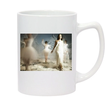 Jennifer Lopez 14oz White Statesman Mug