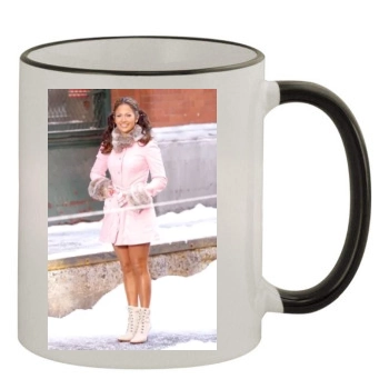 Jennifer Lopez 11oz Colored Rim & Handle Mug