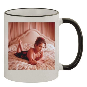 Jennifer Lopez 11oz Colored Rim & Handle Mug