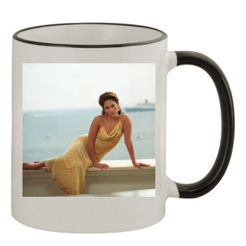 Jennifer Lopez 11oz Colored Rim & Handle Mug