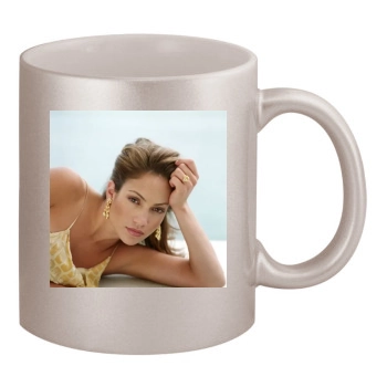 Jennifer Lopez 11oz Metallic Silver Mug