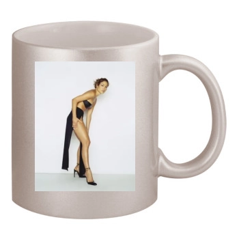 Jennifer Lopez 11oz Metallic Silver Mug