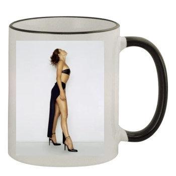 Jennifer Lopez 11oz Colored Rim & Handle Mug