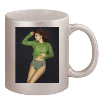 Jennifer Lopez 11oz Metallic Silver Mug