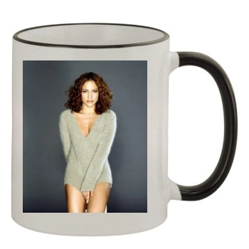 Jennifer Lopez 11oz Colored Rim & Handle Mug