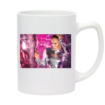 Jennifer Lopez 14oz White Statesman Mug