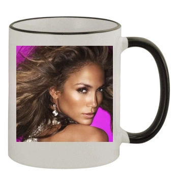 Jennifer Lopez 11oz Colored Rim & Handle Mug