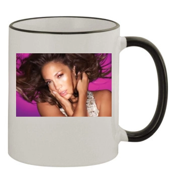 Jennifer Lopez 11oz Colored Rim & Handle Mug