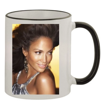 Jennifer Lopez 11oz Colored Rim & Handle Mug