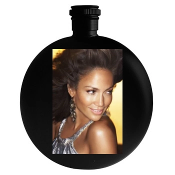 Jennifer Lopez Round Flask