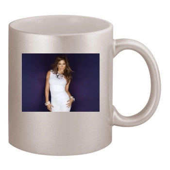 Jennifer Lopez 11oz Metallic Silver Mug