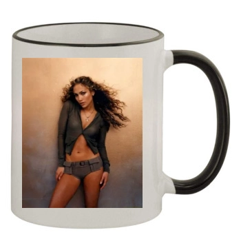 Jennifer Lopez 11oz Colored Rim & Handle Mug