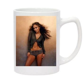 Jennifer Lopez 14oz White Statesman Mug