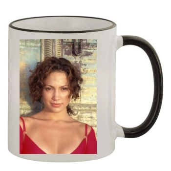 Jennifer Lopez 11oz Colored Rim & Handle Mug