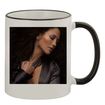 Jennifer Lopez 11oz Colored Rim & Handle Mug