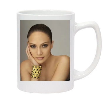 Jennifer Lopez 14oz White Statesman Mug