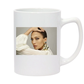 Jennifer Lopez 14oz White Statesman Mug