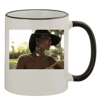 Jennifer Lopez 11oz Colored Rim & Handle Mug